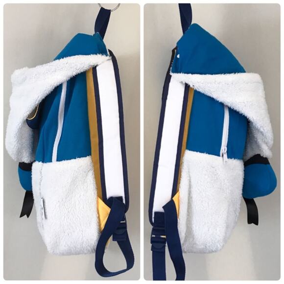 Donald Duck Japan Disney Store Backpack w/ Hood LIMITED